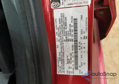 2011 Ford Fiesta Se из США, поврежденный, VIN 3FADP4BJ3BM177853